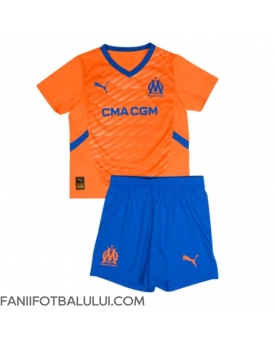 Olympique de Marseille Echipament de Fotbal Replică 2024-25 Copii Treilea (+ Șorturi)